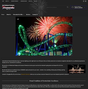 International Fireworks Woocommerce