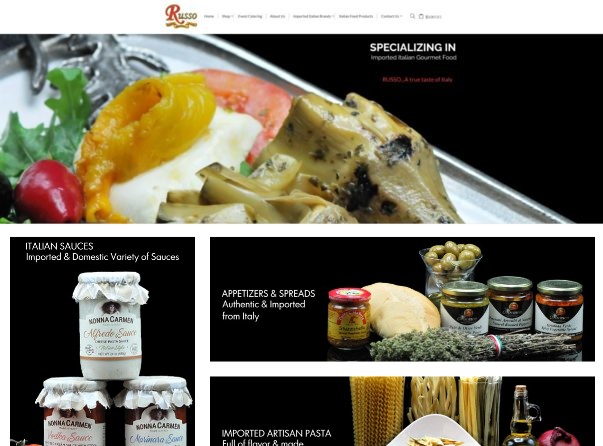 Russo Food Market Website